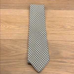 Ermenegildo Zegna blue print tie